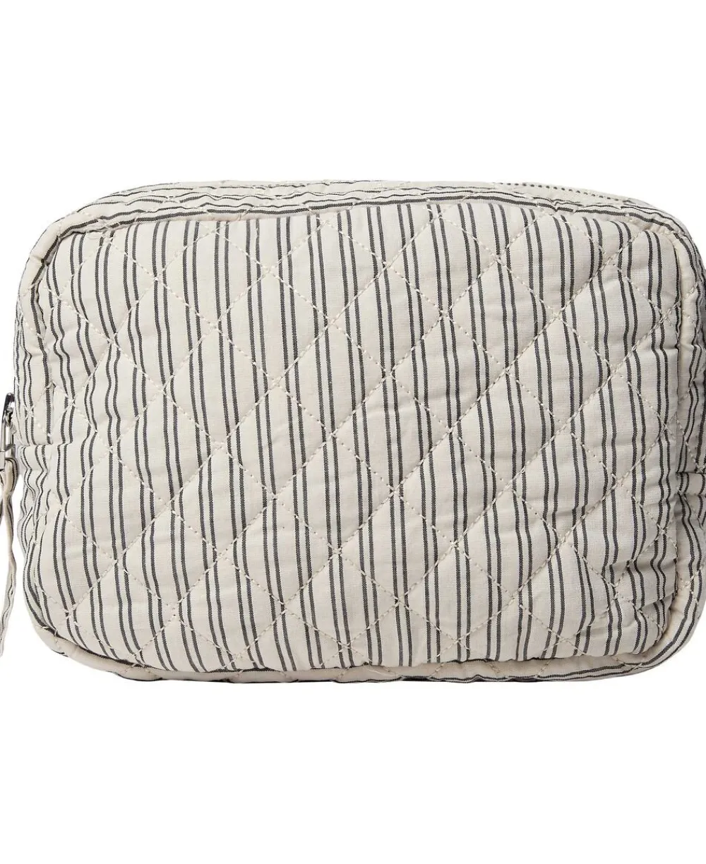 Dame Magasin du Nord Collection Moira Off White / Black Double Stripe