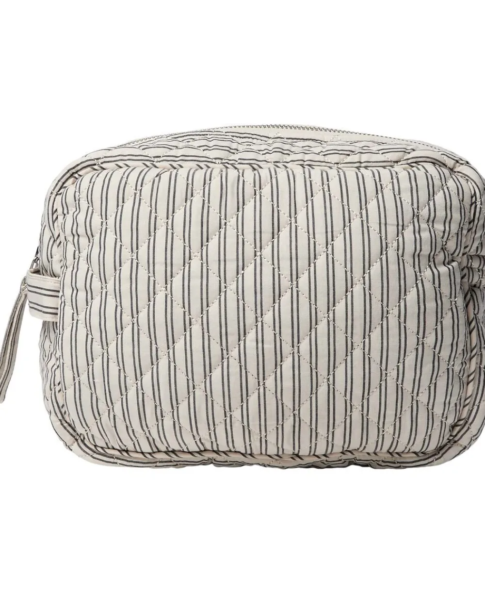 Dame Magasin du Nord Collection Moira Off White / Black Double Stripe