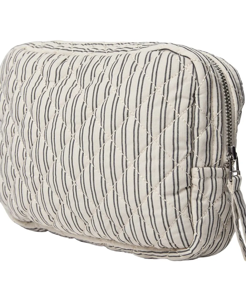 Dame Magasin du Nord Collection Moira Off White / Black Double Stripe