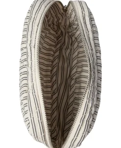 Dame Magasin du Nord Collection Moira Off White / Black Double Stripe