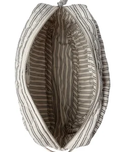 Dame Magasin du Nord Collection Moira Off White / Black Double Stripe