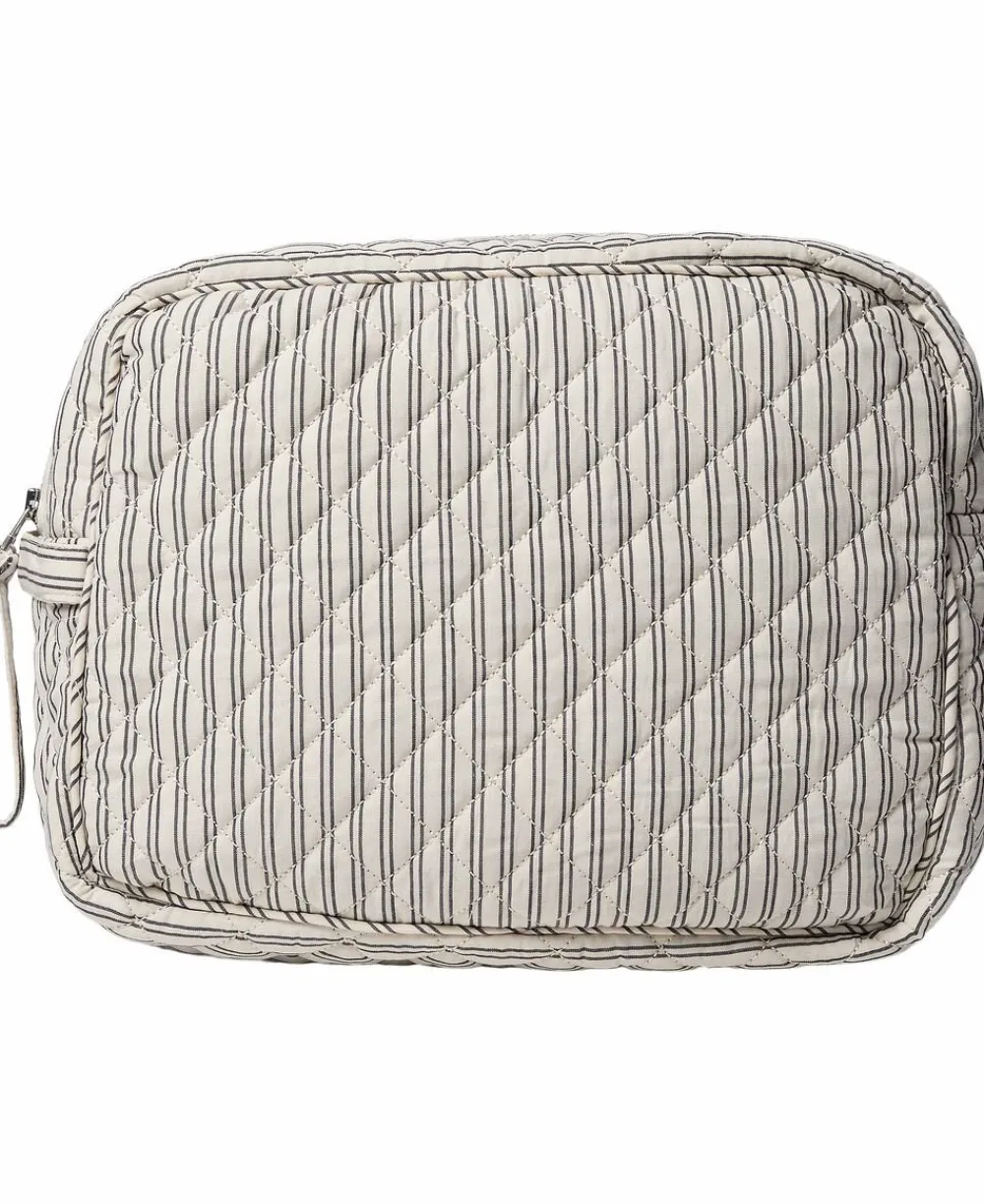 Dame Magasin du Nord Collection Moira Off White / Black Double Stripe