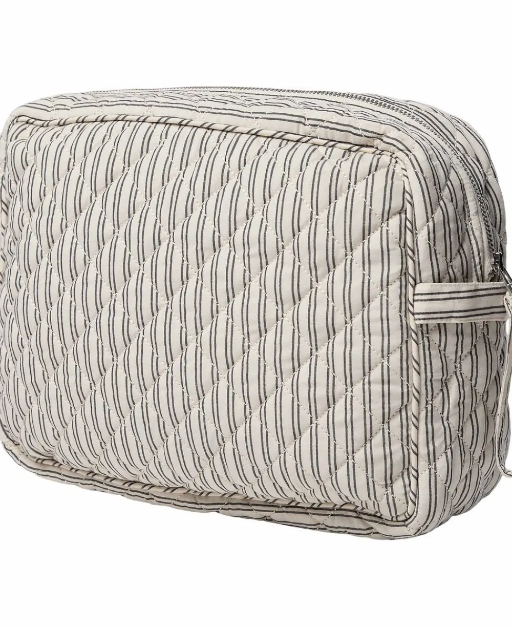 Dame Magasin du Nord Collection Moira Off White / Black Double Stripe