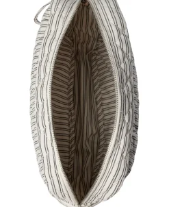 Dame Magasin du Nord Collection Moira Off White / Black Double Stripe