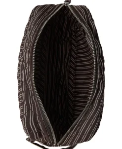 Magasin du Nord Collection Moira toilettaske Black Coffee Mørkebrun strib Clearance