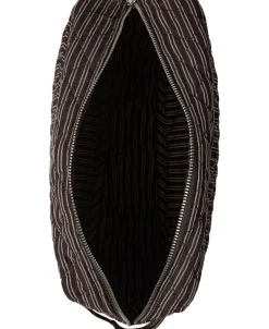 Magasin du Nord Collection Moira toilettaske Black Coffee Mørkebrun strib Clearance