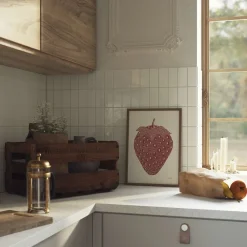 Poster & Frame Monika Petersen Art Prints - Strawberry Flerfarvet Clearance