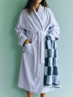 Dame Hay Mono Bathrobe-M/L-Lavender