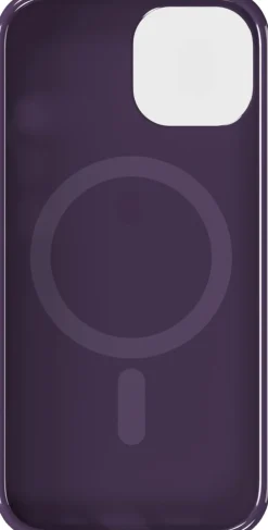 HoldIt Mono Case Magsafe iPhone 15/14/13 Deep Plum/Pink Lyserød