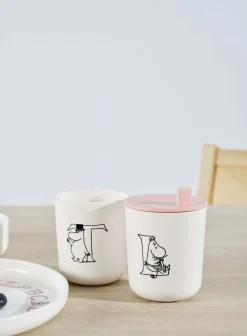 RIG TIG Moomin ABC tallerken Ø 20 cm Moomin salmon Hot