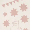Moomin Arabia badehåndklæde 70x140, Stjerner pink
