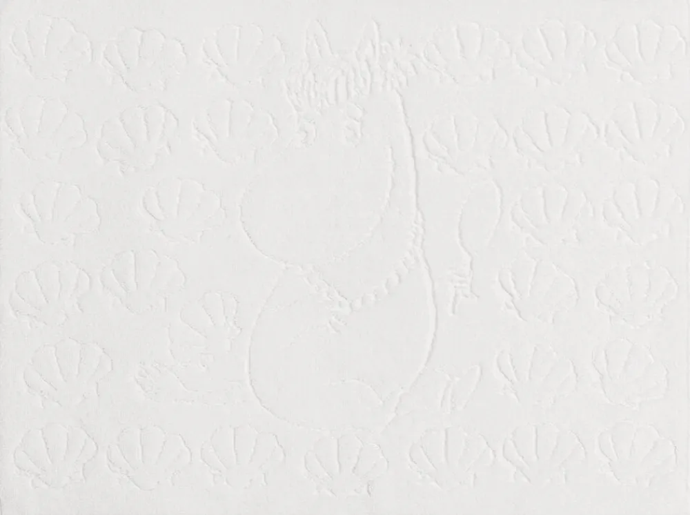 bademåtte 50x70 Seashells hvid>Moomin Arabia Clearance