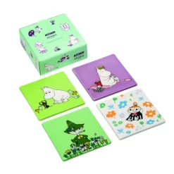 Moomin Arabia bordskånere sæt 4stk Klassikere Genanvendt Interiør Best