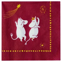 Moomin Arabia 33cm papirservietter Festlige Øjeblikke Sale