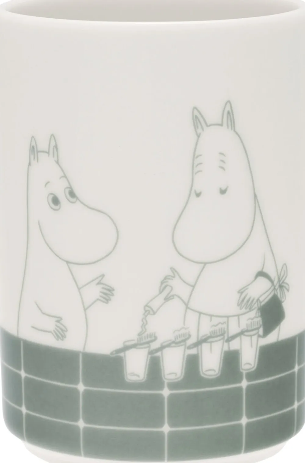 Moomin Arabia tandbørsteholder, badetid Online