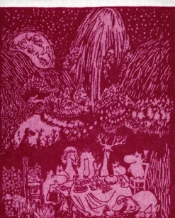 Moomin Arabia 130x170cm uldtæppe Festlige Øjeblikke Online