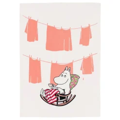 Moomin Arabia 50x70cm viskestykke Moominmor GOTS Clearance