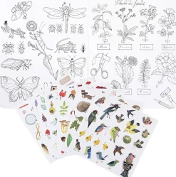 - Klistermærkebog - Botaniker>Moulin Roty Outlet