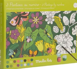 Børn Moulin Roty - Mal efter nummer - Botanist