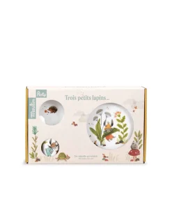 - Spisesæt - Porcelæn - Trois Petits Lapins>Moulin Roty New