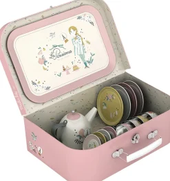 Moulin Roty - Tesæt i kuffert 14 dele - Les Parisiennes Best