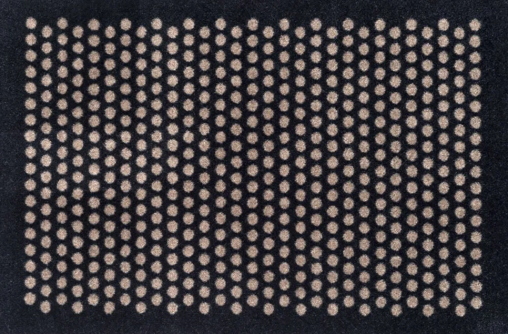 Tica Copenhagen Måtte 60x90 cm, dot sort/sand Clearance