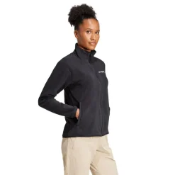 adidas Multi Essentials Full-Zip Fleecejakke Sort Discount