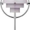 Gubi Multi-Lite Portable Lamp, EU Base: Chrome, Shade: Pale Lilac