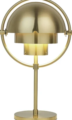 Gubi Multi-Lite Portable Lamp, EU Base: Brass, Shade: Brass Shiny Sale