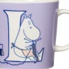 Mumi 40 cl krus ABC L>Moomin Arabia Clearance