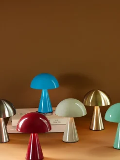 Hübsch Mush Portable Lamp Nickel