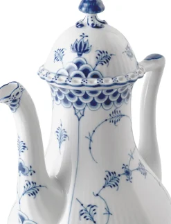 Royal Copenhagen Musselmalet Helblonde Kaffekande 100 cl Clearance