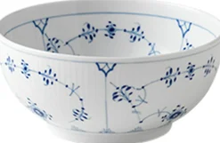 Musselmalet Riflet 110 cl. skål>Royal Copenhagen Hot