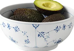 Musselmalet Riflet 110 cl. skål><noscript><img width=