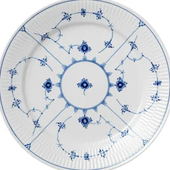 Musselmalet Riflet 27 cm. tallerken>Royal Copenhagen Online