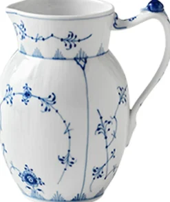 Royal Copenhagen Musselmalet Riflet 0,9 l. kande New