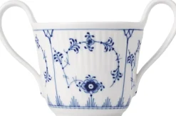 Royal Copenhagen Musselmalet Riflet babykop, 13 cl. Sale