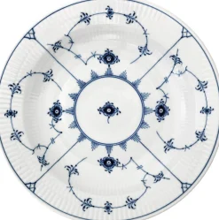 Musselmalet Riflet Dyb tallerken 27 cm>Royal Copenhagen Clearance