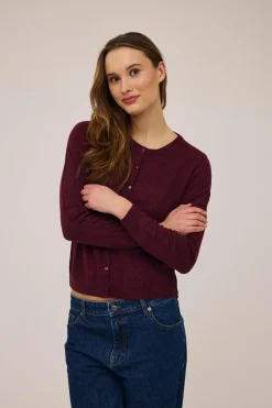 Dame Magasin du Nord Collection Myrna 3 RWS Cardigan Lambswool