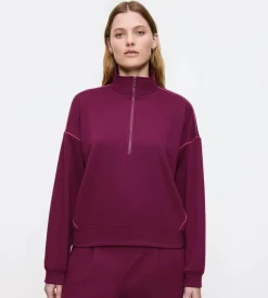 Triumph MyWear Lounge Sweater Dark wine Sale