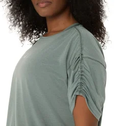 Asics Nagino Justerbar Løbe T-shirt Gr&oslash;n Hot