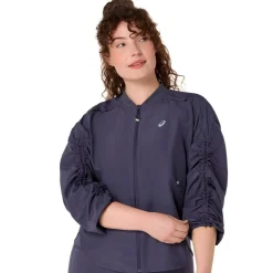 Asics Nagino Justerbar Løbejakke Blå Clearance