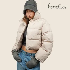 Lovelies NANGA - DOUBLE FACE SHEARLING HAT W/ LEATHER DETAILS Dark grey Online