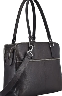 ADAX Napoli handbag Gerda 14 M&oslash;rkebrun Online