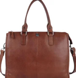 ADAX Napoli working bag Lulu 14 Caramel
