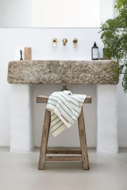 Bongusta Naram Pure white & grass New