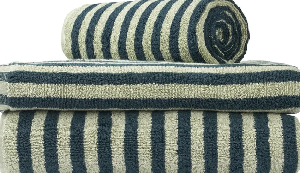 Bongusta Naram Wash Cloth Sea foam & deep teal Online