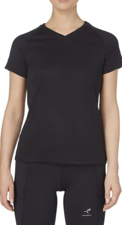 Energetics Natalja Trænings T-shirt Sort New