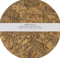 LIGA Natural Cork Rund Bordskåner - Large Discount