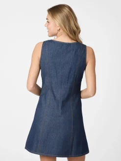 Nava Denim Dress>Neo Noir New
